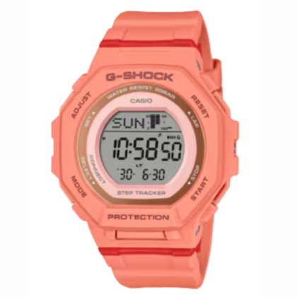 Casio G-Shock GMD-B300SC-4 Peach Bio-based Resin Band Women Sport Watch